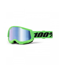 100% 100% Strata 2 Crossglasögon Neon Green