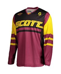 Scott Scott 350 Race Crosströja Maroon Gul