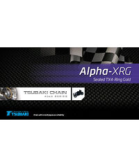 Tsubaki Tsubaki Alpha 2 XRG X-ring (GULD färg) 118L 520