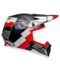 Bell MX-9 Mips Twitch Crosshjälm Svart Röd