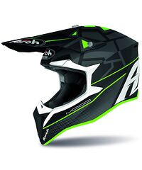 Airoh Wraap Mood Crosshjälm Grön Matt