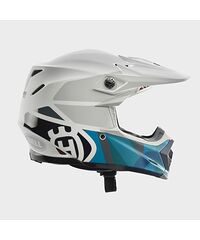 Husqvarna Moto-9 Flex Railed Crosshjälm Vit Blå