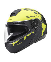 Schuberth C4 Pro ECE Magnitudo Hjälm Neongul