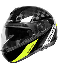 Schuberth C4 Pro Carbon Avio Hjälm Neongul