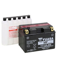Yuasa YUASA batteri YT12A-BS (CP) Inkl syra