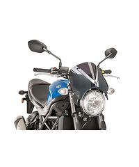 Puig Windshield Retrovision Carbon Look, Dark Smoke Screen