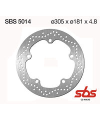 SBS Sbs bromsskiva Standard Fram