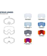 Spect Red Bull Spect Red Bull STRIVE Lins Clear Flash