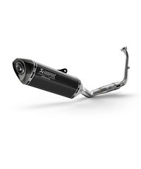 Akrapovic Yamaha Komplett Akrapovic-avgassystem Svart