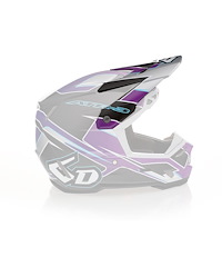 6D 6D ATR-3 Reflex Hjälmskärm Lila Glansig