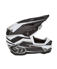 6D 6D ATR-3 Rival Crosshjälm (FIM) Vit Matt