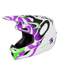 Shot Shot Speed Ghost Crosshjälm Lila Barn