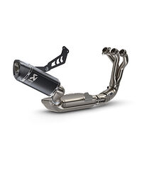 Akrapovic Yamaha MT-09 komplett Akrapovic-avgassystem Svart