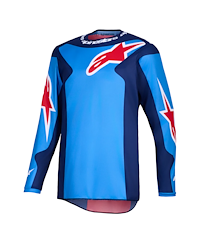 Alpinestars Alpinestars Fluid Grid Crosströja Blå Röd