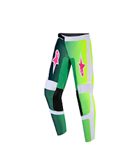Alpinestars Alpinestars Fluid Portl Crossbyxor Grön Vit Barn