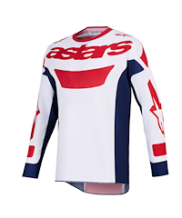 Alpinestars Alpinestars Racer Riway Crosströja Vit Blå Röd
