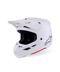 Alpinestars Alpinestars S-M7 Solid Crosshjälm Vit