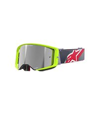 Alpinestars Alpinestars Supertech Corp Crossglasögon Absolute Vision Neongul Röd