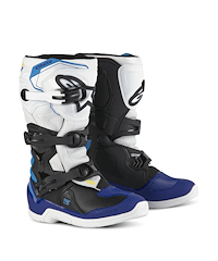 Alpinestars Alpinestars Tech 3S Crosstövlar Blå Vit Junior