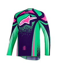 Alpinestars Alpinestars Techstar Nomur Crosströja Lila Grön Rosa