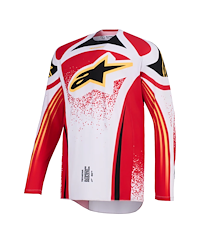 Alpinestars Alpinestars Techstar Nomur Crosströja Röd Ljusgrå Svart