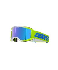 Alpinestars Alpinestars Vision 5 Blaze Crossglasögon Neongul Blå