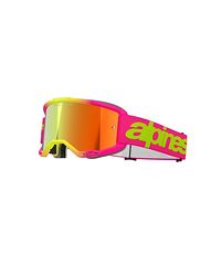 Alpinestars Alpinestars Vision 5 Wordmark Crossglasögon Rosa Neongul