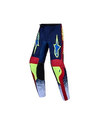 Alpinestars Fluid Drag Crossbyxor Blå Röd Vit Barn