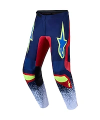 Alpinestars Fluid Drag Crossbyxor Blå Röd Vit