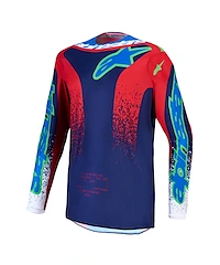 Alpinestars Fluid Drag Crosströja Blå Röd Vit