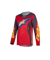 Alpinestars Fluid Hunt Crosströja Röd Grå Barn