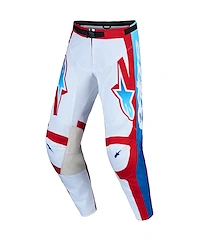 Alpinestars Racer Hunt Crossbyxor Vit Röd Blå