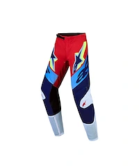 Alpinestars Supertech Dyna Crossbyxor Röd Vit Blå Barn