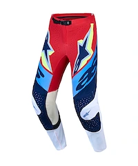 Alpinestars Supertech Dyna Crossbyxor Röd Vit Blå