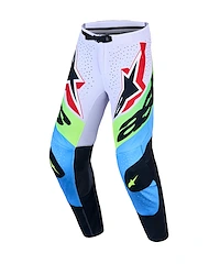 Alpinestars Supertech Dyna Crossbyxor Vit Grön Svart