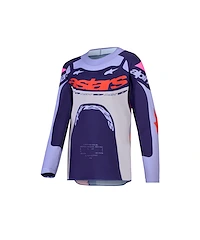 Alpinestars Supertech Dyna Crosströja Violet Lila Rosa Barn