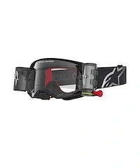 Alpinestars Supertech Firma Roll-Off Crossglasögon Svart Silver