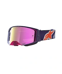 Alpinestars Supertech Hiten Crossglasögon Lila Röd