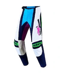 Alpinestars Techstar Maven Crossbyxor Vit Blå Grön