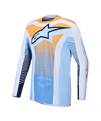 Alpinestars Techstar Maven Crosströja Blå Tangerine Svart