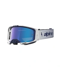 Alpinestars Vision 8 Amber Crossglasögon Navy Vit