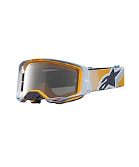 Alpinestars Vision 8 Maven Crossglasögon Dammblå Orange
