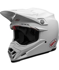 Bell Bell Moto-9S Flex Solid Crosshjälm Vit