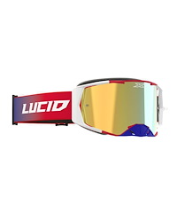 EKS EKS Lucid Fade Crossglasögon Röd Blå Vit