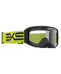 EKS EKS Lucid Race Face Crossglasögon Svart Neongul