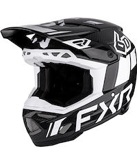 FXR ATR-3 Crosshjälm (FIM) Svart Vit