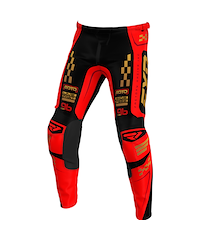 FXR Clutch Pro Crossbyxor Röd Svart Guld