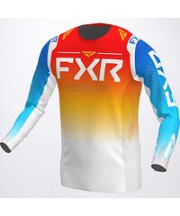 FXR FXR Barn Pro-Stretch Crosströja Blå Tangerine