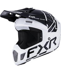 FXR FXR Clutch Comp Crosshjälm Vit Svart