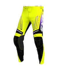 FXR FXR Clutch Crossbyxor Neongul Lila Kids (3-5 år)